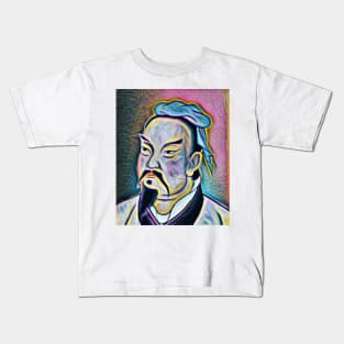 Sun Tzu Portrait | Sun Tzu Artwork 10 Kids T-Shirt